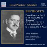 Piano Concerto No5/Cello Sonata No2 (Naxos Audio CD)