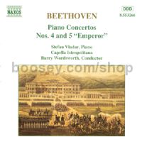 Piano Concertos Nos. 4 and 5 (Naxos Audio CD)