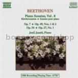 Piano Sonatas vol.8: Nos. 4, 13, 22 & 19-20, Op. 49 (Naxos Audio CD)