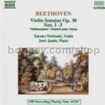 Violin Sonatas Nos. 6-8 (Naxos Audio CD)