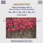 Piano Sonatas Nos. 30-32, Opp. 109-111 (Naxos Audio CD)
