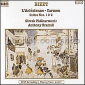 Carmen Suites Nos. 1 and 2/L'Arlesienne Suites Nos. 1 and 2 (Naxos Audio CD)