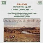 Clarinet Trio Op 114/Clarinet Quintet Op 115 (Naxos Audio CD)