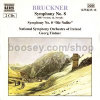 Symphony No.8 in C minor/Symphony No.0 "Nullte" (Naxos Audio CD)