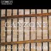 Canzoni - Italian Msuic for Guitar (BIS Audio CD)