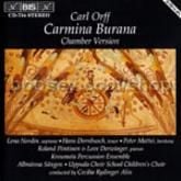 Carmina Burana (Chamber Version) (BIS Audio CD)