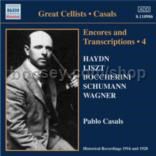 Encores & Transcriptions vol.4/Complete Acoustic Recordings Part 2 (Naxos Audio CD)