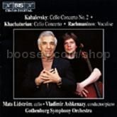 Cello Concerto No.2/Concerto in E minor for Cello & Orchestra/Vocalise, Op. 34 (BIS Audio CD)