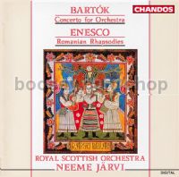Concerto For Orchestra/Romanian Rhapsodies (Chandos Audio CD)