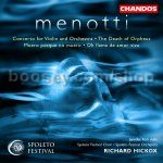 Concerto for Violin and Orchestra (Chandos Audio CD)