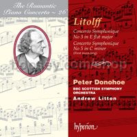 Concertos Symphoniques 3 & 5 (Hyperion Audio CD)