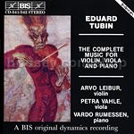 Complete Music for Violin, Viola & Piano (BIS Audio CD)