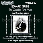 Complete Piano Music vol.4 (BIS Audio CD)