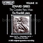 Complete Piano Music vol.9 (BIS Audio CD)