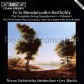 Complete String Symphonies vol.1 (BIS Audio CD)