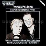 Complete Works for Two Pianos (BIS Audio CD)