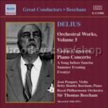 Orchestral Works vol.5 (Beecham) 1946-1951 (Naxos Historical Audio CD)