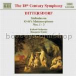 Sinfonias on Ovid's Metamorphoses, Nos. 1 - 3 (Naxos Audio CD)