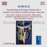 Requiem/4 Motets/Prelude and Fugue (Naxos Audio CD)