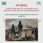A Hero's Song/Czech Suite/Hussite Overture (Naxos Audio CD)