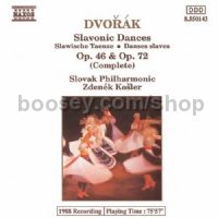 Slavonic Dances, Op. 46 & 72 (Naxos Audio CD)