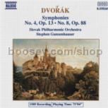 Symphonies Nos. 4 and 8 (Naxos Audio CD)