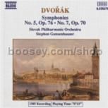 Symphonies Nos. 5 and 7 (Naxos Audio CD)