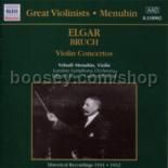 Violin Concerto in B minor Op 61/Violin Concerto No.1 in G minor Op 26 (Naxos Audio CD)