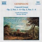 Concerti Grossi vol.1 (Naxos Audio CD)