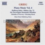 Holberg Suite, Op. 40/Slatter, Op. 72 vol.4 (Naxos Audio CD)
