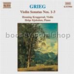 Violin Sonatas Nos. 1-3 (Naxos Audio CD)