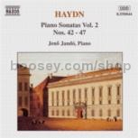Piano Sonatas Nos. 42-47 (Naxos Audio CD)