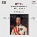 String Quartets Op. 9, Nos. 2, 5 & 6 (Naxos Audio CD)