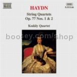 String Quartets Op. 77, Nos. 1- 2 (Naxos Audio CD)