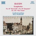 Symphonies Nos. 45, 94 & 101 (Naxos Audio CD)
