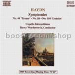 Symphonies vol.3 (Nos. 44, 88, 104) (Naxos Audio CD)