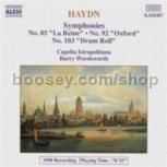 Symphonies vol.5 (Nos. 85, 92, 103) (Naxos Audio CD)