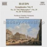 Symphonies vol.9 (Nos. 22, 29, 60) (Naxos Audio CD)