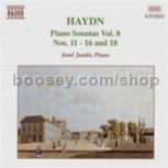 Piano Sonatas Nos. 11-16 & 18 vol.8 (Naxos Audio CD)