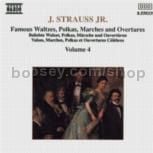 Waltzes/Polkas/Marches & Overtures vol.4 (Naxos Audio CD)