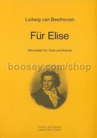 Für Elise - Viola & Piano