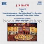 Concertos for Harpsichords, Recorders & Violins (Naxos Audio CD)