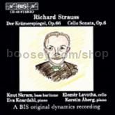 Sonata Op 6 in F major for Cello & Piano/Der Krämerspiegel Op 66 (BIS Audio CD)