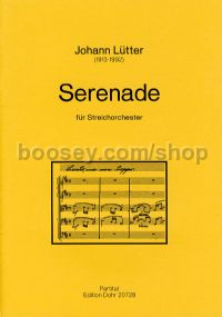Serenade - String Orchestra (score)