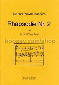 Rhapsody No. 2 - Horn & Organ
