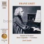 Complete Piano Music (8): Piano Sonata/2 Legendes /Gretchen (Naxos Audio CD)