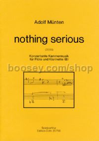 nothing serious - Flute & Clarinet (score)