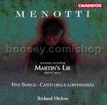 Opera - Martin's Lie (Chandos Audio CD)