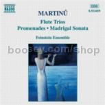 Flute Trios/Promenades/Madrigal Sonata (Naxos Audio CD)