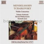 Violin Concerto in E minor Op 64/Violin Concerto in D Major (Naxos Audio CD)